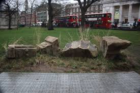 Stones from the Euston Arch return to Euston Station