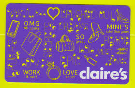 Avoid buying gift cards from online auction sites, because the cards may be counterfeit or may have been obtained fraudulently. 10 Claire S Ideas Cards Gift Card Claire