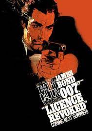 poster for licence to kill james bond movie posters james bond bond