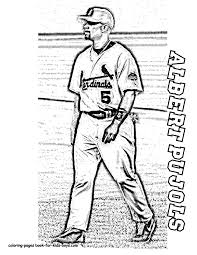 Children love to know how and why things wor. Yakker Free Coloring Pages Baseball Mlb Players Free Sports