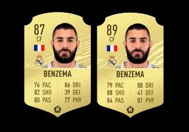 74 85 81 87 40 76. Predictions Totw Fifa On Twitter Karim Benzema Fifa21 Fifa21