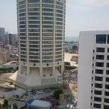 The original skyscraper of penang, komtar houses government offices, a shopping plaza, shoplots, restaurants and a bus station. View Of Komtar Hotel Is Well Situated In Georgetown Picture Of The Wembley A St Giles Hotel Penang Island Tripadvisor