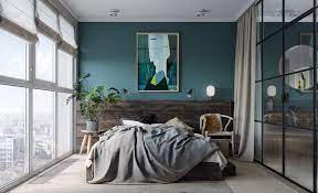 24 x 16 inches 4.5 out of 5 stars 269 Black Framed Glass Walls Separate The Bedroom In This Kiev Apartment