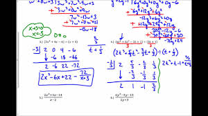 Let us now consider the general division problem of two arbitrary polynomials. 5 4 Dividing Polynomials Worksheet Youtube