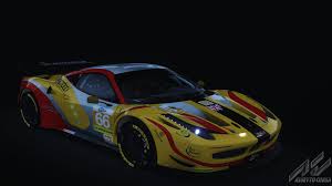 Select category alpine (2) assetto corsa (172) audi (8) bentley (2) bmw (19) ferrari (7) ford (1) honda (1) lamborghini (3) maserati (1) mercedes (3) mitsubishi (1) porsche (15) radical (1) renault. Ferrari 458 Gt2 Ferrari Car Detail Assetto Corsa Database