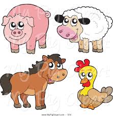 Pin the clipart you like. Clipart Farm Animals Free Large Images Farm Animals Pictures Animal Clipart Animal Baby Quilt