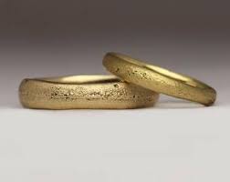 His And Hers Wedding Rings Cast In Beach Sand Choose Your Own Sand Sentimental Weddin Gorgeous Wedding Rings Alternative Wedding Rings Handmade Wedding Rings