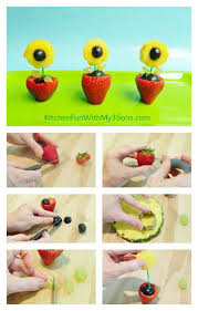Kitchen Fun With My 3 Sons Fruit Flower Snack For Mother S Day Fun Kids Food Food Art Kids Snacks
