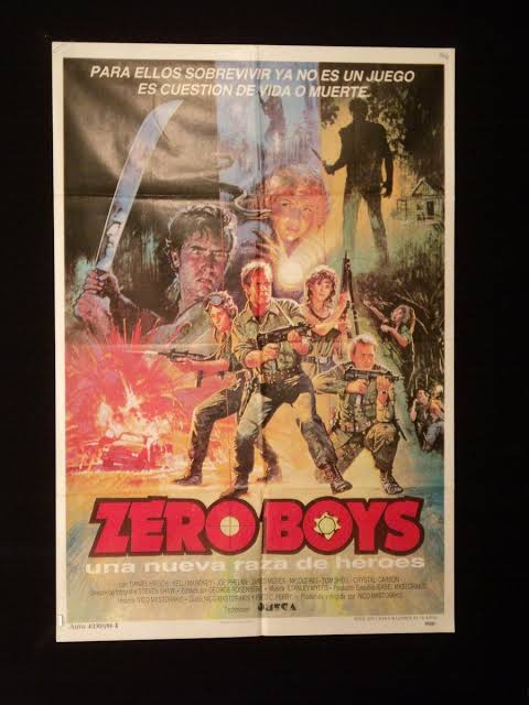 THE ZERO BOYS (1986) * DANIEL HIRSCH * MARONEY * ARGENTINE 1sh MOVIE POSTER  | eBay