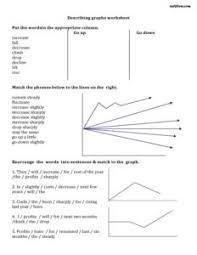 5 Describing Graphs Vocabulary And Writing Exercises