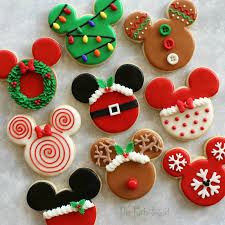 Disney Themed Christmas Cookies Cookies Recipes Christmas Christmas Treats Holiday Cookies