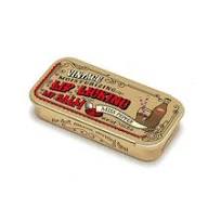 Vintage slide tin Lip balm tin solid perfume metal ...