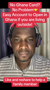 How to Create Bank Account with Your Ghana Card