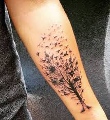 They get names tattooed on them; 50 Simple Tree Tattoos For Men 2021 Ideas Designs With Meaning