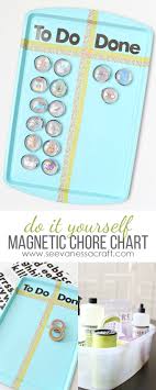 Craft Diy Magnetic Chore Chart See Vanessa Craft