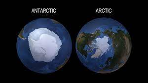 Similarly, the artic actually encompasses a vast ocean, the artic ocean to be exact, whereas the. Arctic And Antarctic Sea Ice How Are They Different Climate Change Vital Signs Of The Planet