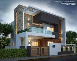 37 Desain Rumah Minimalis Inspiratif Dengan Atap Datar 1000 Inspirasi Desain Arsitektur Teknolo House Architecture Design Modern House Exterior Facade House