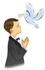 60 Pierwsza Komunia Swieta Chlopiec First Holy Communion Digi Stamp Communion