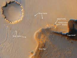 opportunity bird s eye view mars rover mars mission to mars