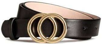 Black And Gold Gucci Belt Womens H M Interlocking Ring Belt In Black And Gold Gucci Dupe Gucci Belt Buckle Belt Shoe Lace Patterns