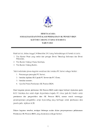 Doc Berita Acara Sosialisasi Instalasi Efs Heniasih Pratiwi Academia Edu