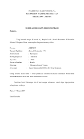 Contoh surat keterangan belum menikah dari kelurahan dan kepala desa. Contoh Surat Keterangan Belum Menikah Dari Kantor Lurah Contoh Surat