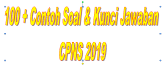 Maybe you would like to learn more about one of these? 100 Contoh Soal Dan Jawabannya Cpns 2019 Soal Tiu Tes Intelegensi Umum