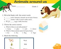 Maybe you would like to learn more about one of these? Animals Around Us Worksheet For Grade 2