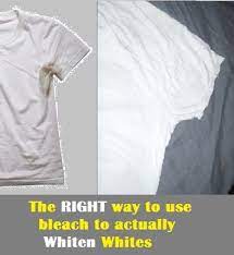 How To Use Bleach To Actually Whiten Your Clothes Laundry Hacks Cleaning Cleaning Hacks