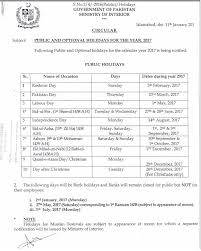 All other public holidays such as queen's birthday and labour day are individually declared by the state and territory governments. Notification Of Public Holidays 2017 Optional Holidays 2017