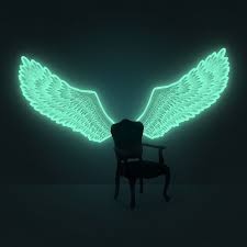 Show off your love for animals by displaying this beautifully crafted. Luminous Angel Wings Glow In The Dark Wings Wall Sticker Dark Angel Wings Dark Wings Angel Wings Wall Decor