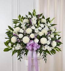Maybe you would like to learn more about one of these? Heartfelt Sympathies Lavender White Funeral Flowers In Brooklyn Ny Mary S Florist Corp