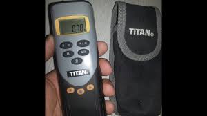 Telemetre Laser Titan Sw 104tv Youtube