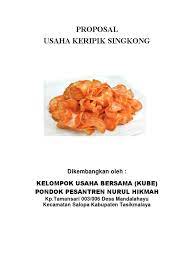 Selain memiliki rasa yang variatif, produk ini dilengkapi dengan saus rasa yang menggugah selera. Proposal Usaha Keripik Singkong