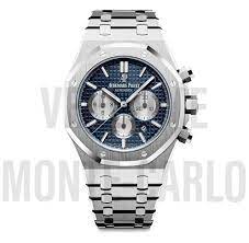 We sit down with an audemars piguet royal oak offshore collector in the netherlands at a not so central location. Audemars Piguet Royal Oak Chronograph Steel Blue Dial Vendome Monte Carlo