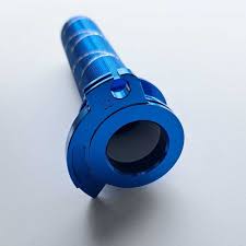 Apico - Throttle Tube - Aluminium w/Bearing - KTM SX50 12-22, SX65 02-22, Husqvarna TC50 17-22, TC65 17-22, Gas Gas MC50/65 21-22 - Blue