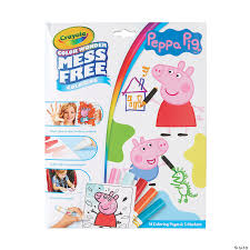 Crayola giant coloring pages incredibles 2; Crayola Color Wonder Mess Free Coloring Pad Markers Peppa Pig 2 Sets Oriental Trading