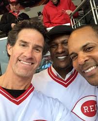 Paul O'Neill, Eric Davis and Barry Larkin