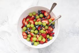 Deanna recommends making this traditional favorite the day before it is served. Honey Lime Fruit Salad One Lovely Life