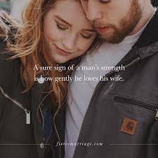 Men, your bride is a treasure to be cherished and your family is a blessing  not to be taken for granted. It's vital to love them gently, where they're  at, and how