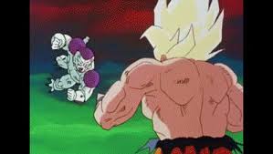The super showdown begins! (孫そん悟ご空くうvsフリーザ! Dbz Kai Frieza Vs Goku Final Fight On Make A Gif