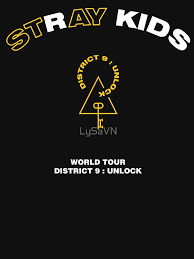 Kpop Stray Kids World Tour District 9 Unlock T Shirt By Lysavn Redbubble In 2020 Tattoos For Kids Kid Inspired Tattoos Stray