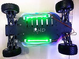 New Coolest Chassis Bright Rc Car Light Led Glow Tube Bars In Green Car Lights Led Lights Rc Cars