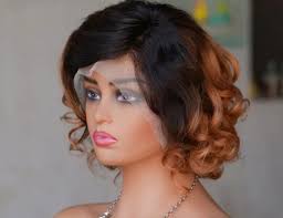 180% Density Pixie Cut Human Hair Wig for Women