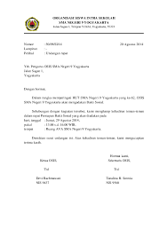 Doc Contoh Surat Resmi Osis Devi Rachmawati Academia Edu