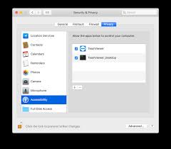 · click on security & . Team Viewer Mac Access On Mac Os 10 14 Mojave And 10 15 Catalina Xitron Support