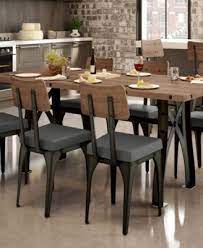 Amisco Symmetry Chairs Set Of 2 Gray Dining Chairs Dining Dining Furniture