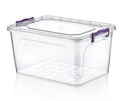 List of best plastic storage bin reviews. Large 25 Litre Heavy Duty Clear Plastic Storage Box Stackable Transparent Container With Locking Lid Buy Online In United Arab Emirates At Desertcart Ae Productid 50277736