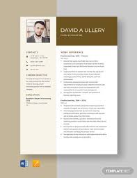 An accounting resume template hiring managers value. 23 Accounting Resume Templates Pdf Doc Free Premium Templates