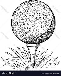 Maybe you would like to learn more about one of these? How To Draw A Golf Ball On A Tee Ball Poster